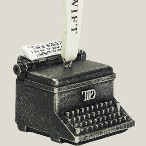 Taylor Swift TTPD Typewriter Ornament, Holiday, Authentic, Sold Out, NWT, Rare